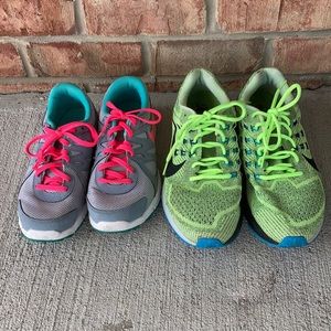 2 pairs of Nike’s